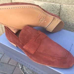 Aquatalia Suede Loafers